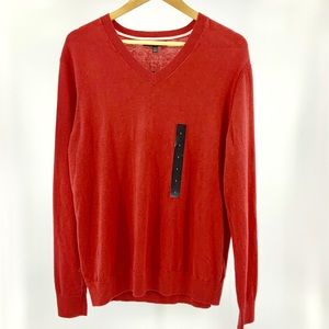 Banana Republic Men’s Dark Red Sweater Large
